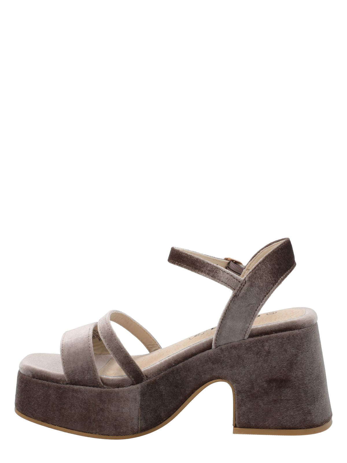 Sandalia Mujer Denia Beige Azaleia