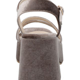 Sandalia Mujer Denia Beige Azaleia