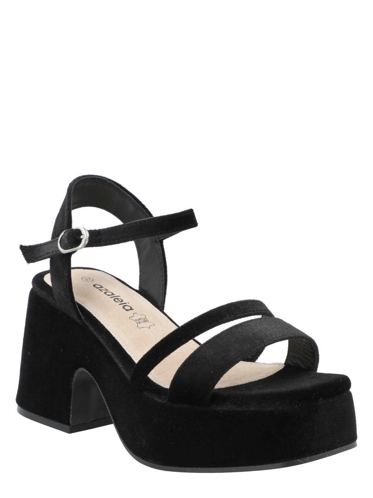 Sandalia Mujer Denia Negro Azaleia