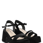 Sandalia Mujer Denia Negro Azaleia