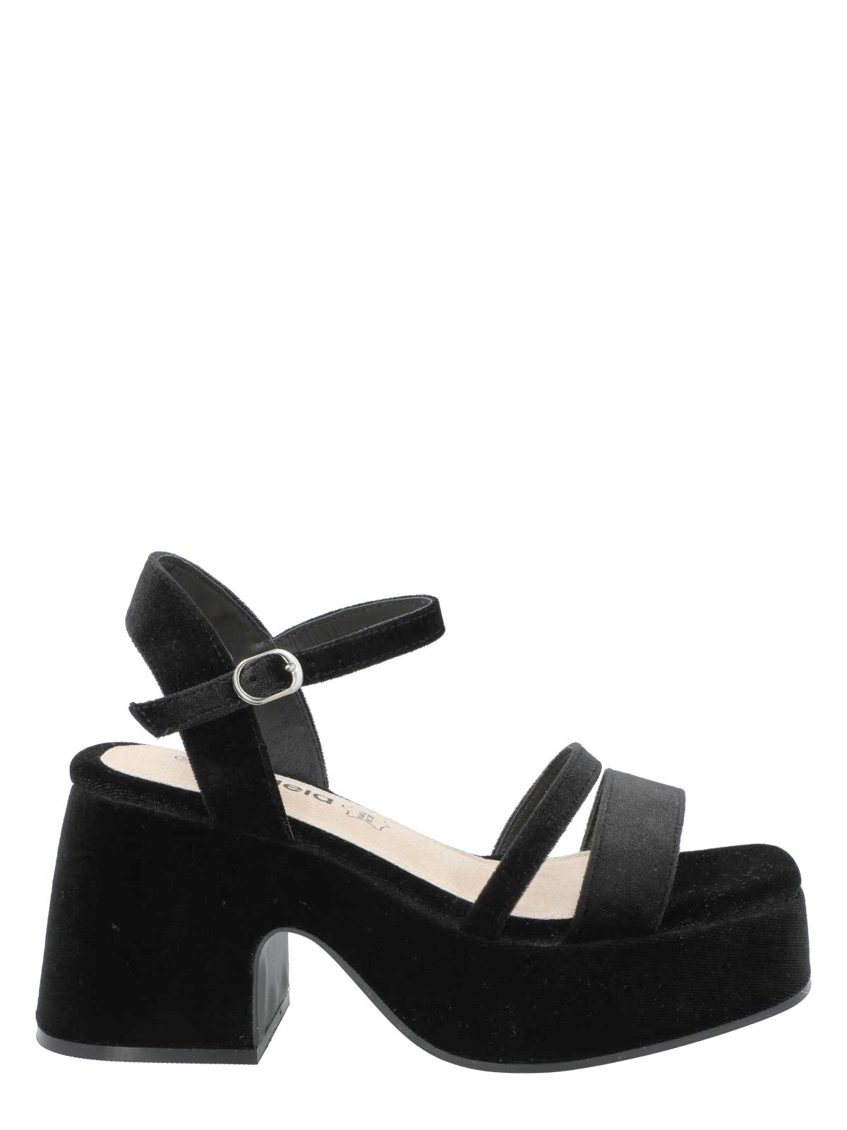 Sandalia Mujer Denia Negro Azaleia