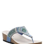 Sandalia Mujer Paloma Denim Azaleia