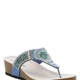 Sandalia Mujer Paloma Denim Azaleia