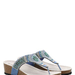 Sandalia Mujer Paloma Denim Azaleia