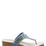 Sandalia Mujer Paloma Denim Azaleia