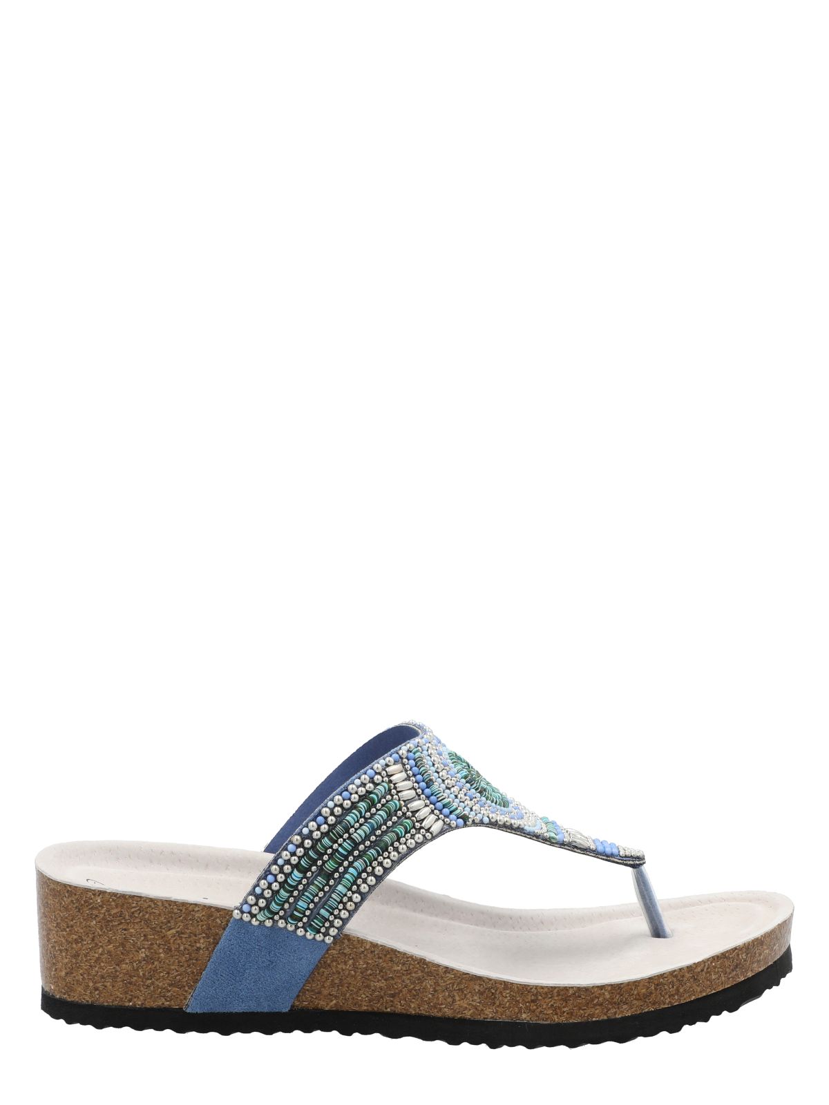 Sandalia Mujer Paloma Denim Azaleia