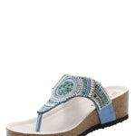 Sandalia Mujer Paloma Denim Azaleia