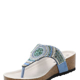 Sandalia Mujer Paloma Denim Azaleia