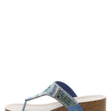 Sandalia Mujer Paloma Denim Azaleia