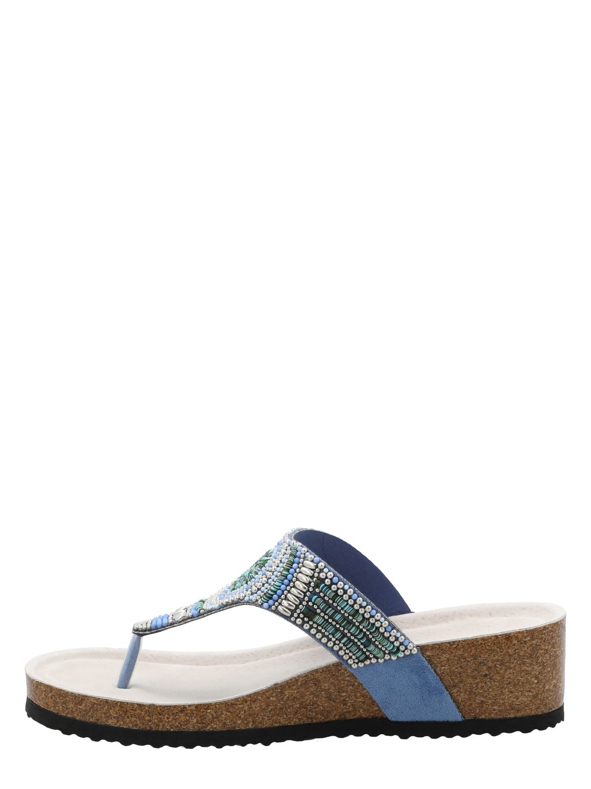 Sandalia Mujer Paloma Denim Azaleia
