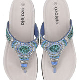 Sandalia Mujer Paloma Denim Azaleia