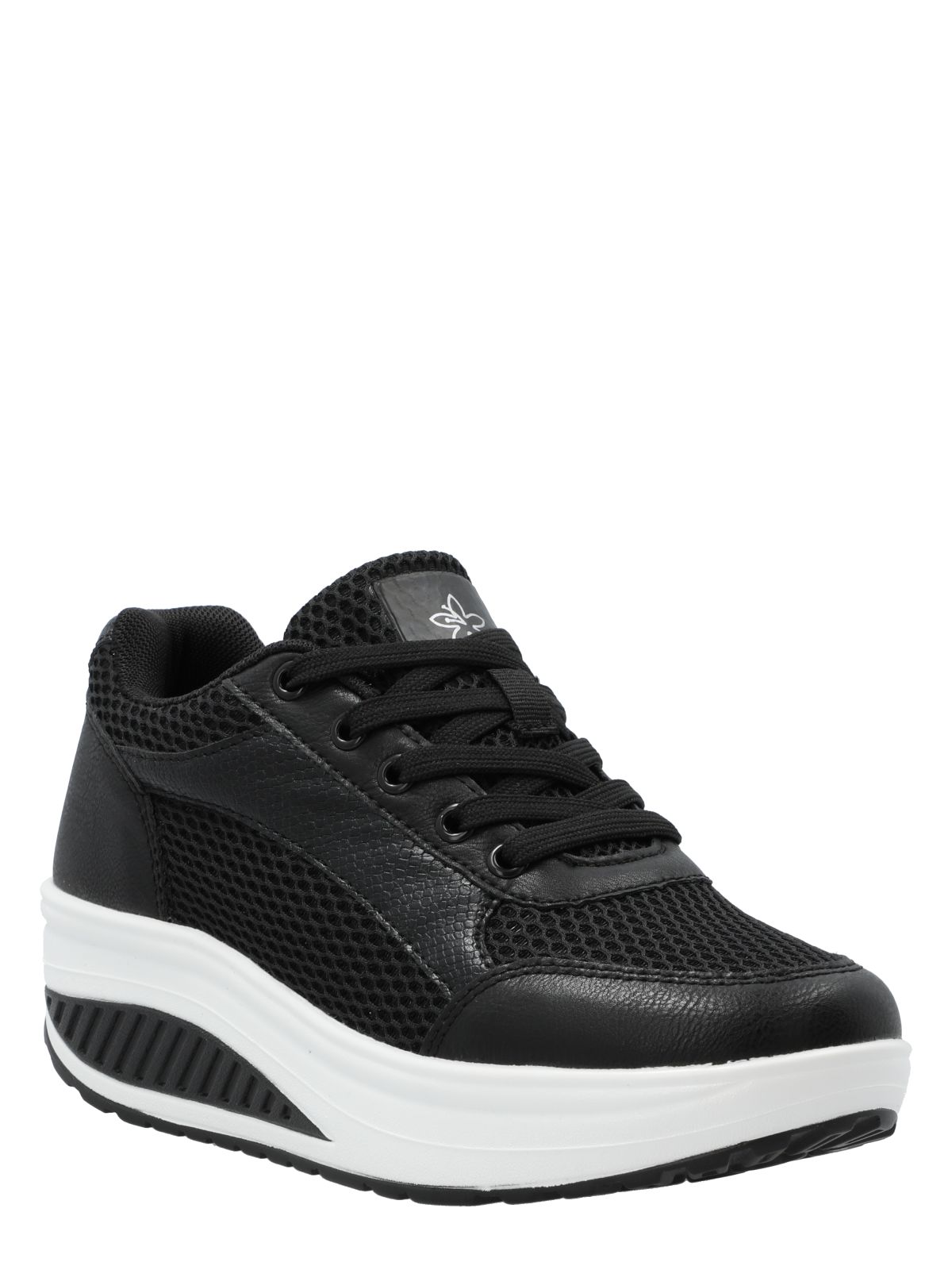 Zapatilla Mujer Camelia Negro Azaleia