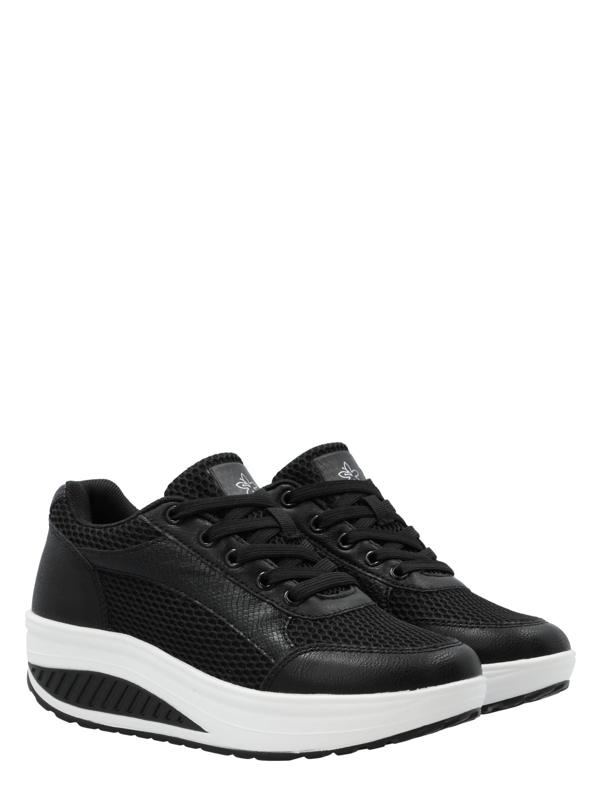Zapatilla Mujer Camelia Negro Azaleia
