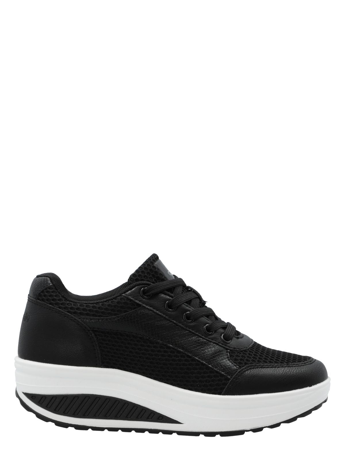 Zapatilla Mujer Camelia Negro Azaleia