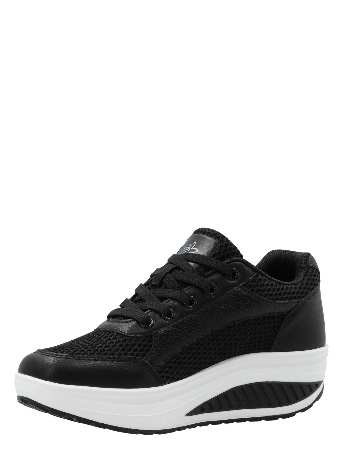 Zapatilla Mujer Camelia Negro Azaleia