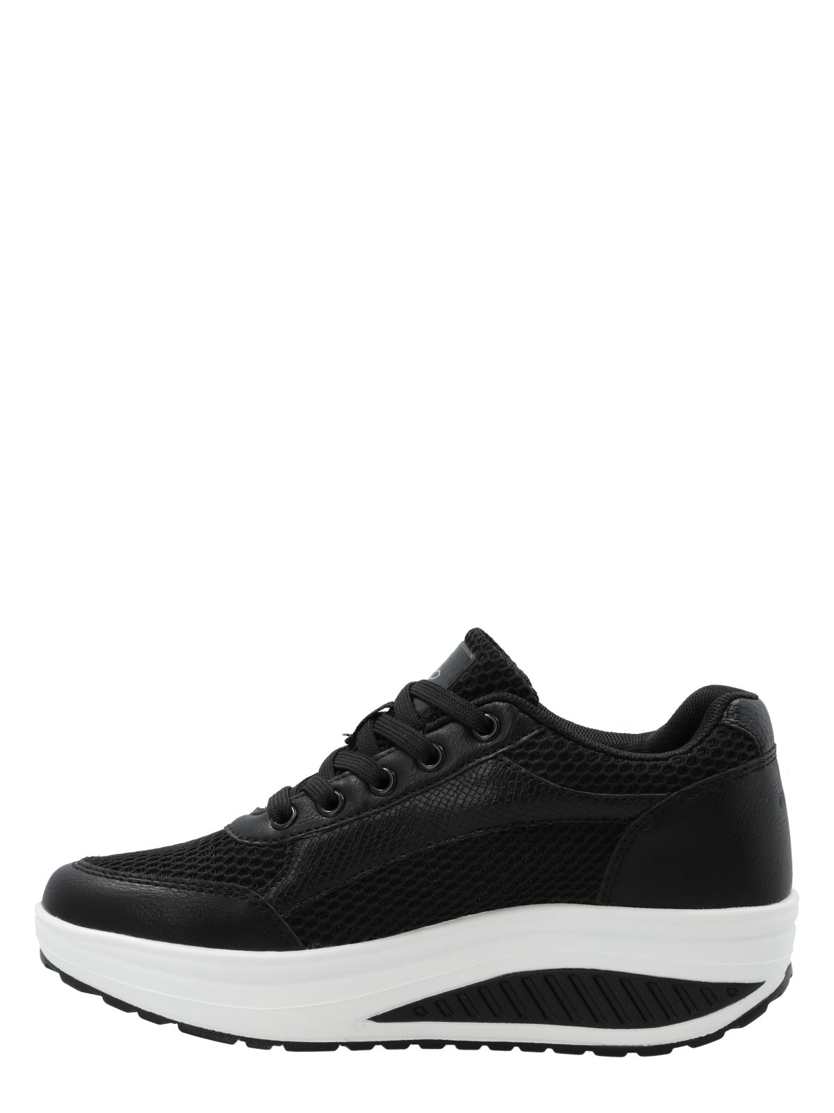 Zapatilla Mujer Camelia Negro Azaleia