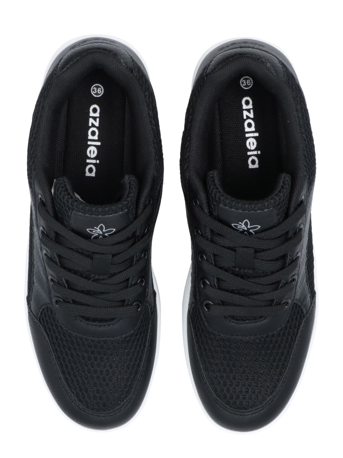 Zapatilla Mujer Camelia Negro Azaleia