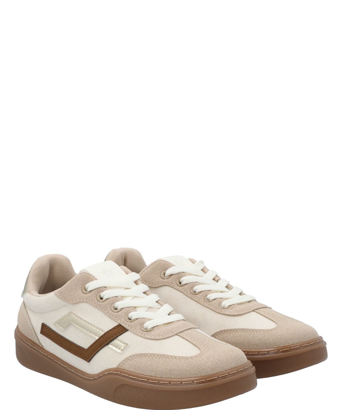 Zapatilla Mujer Dalia Beige Azaleia