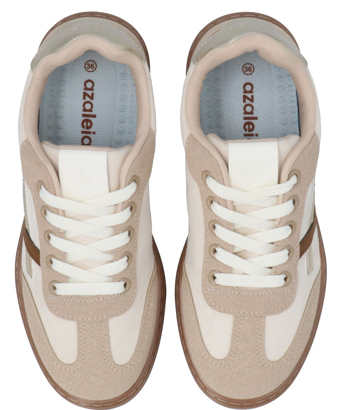 Zapatilla Mujer Dalia Beige Azaleia