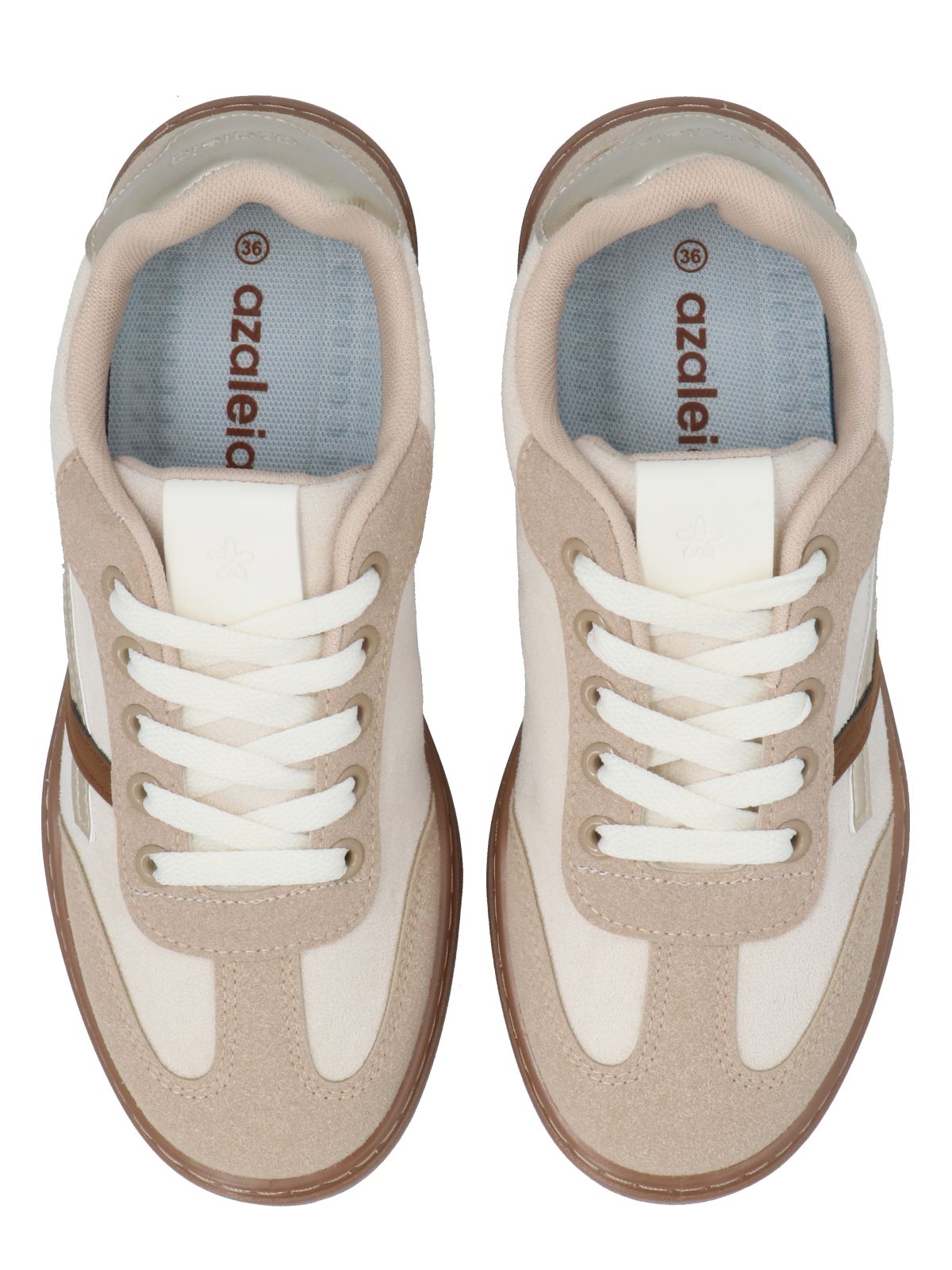 Zapatilla Mujer Dalia Beige Azaleia