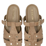 Sueco Mujer Ariel Beige Azaleia