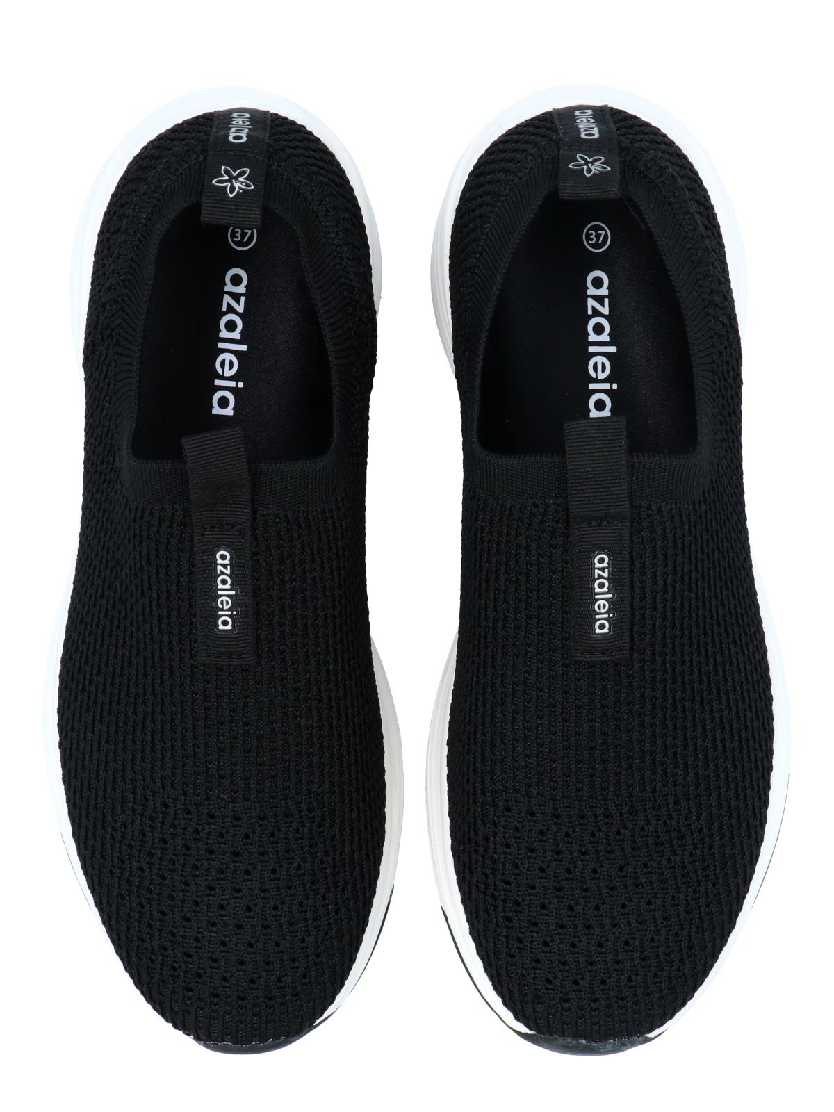Zapatilla Mujer Amapola Negro Azaleia