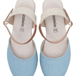 Alpargata Mujer Oporto Denim Azaleia