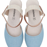 Alpargata Mujer Oporto Denim Azaleia