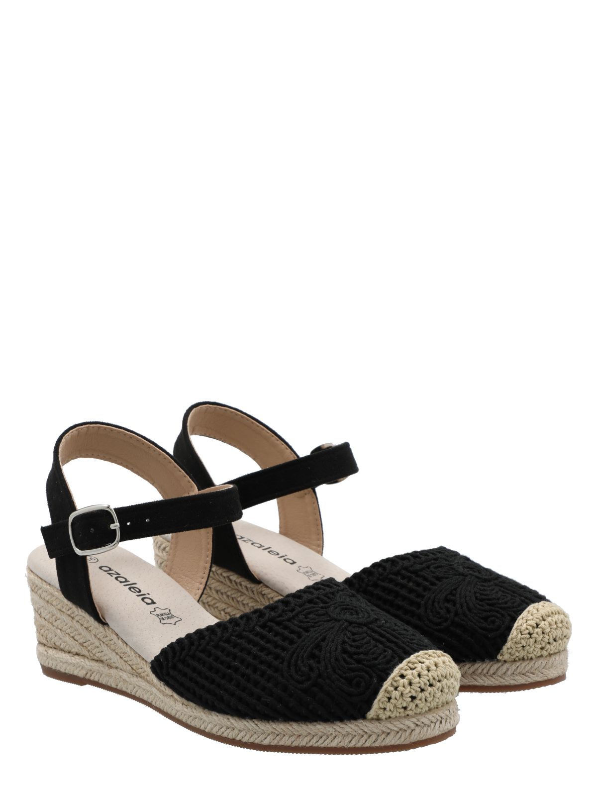Alpargata Mujer Zanzibar Negro Azaleia