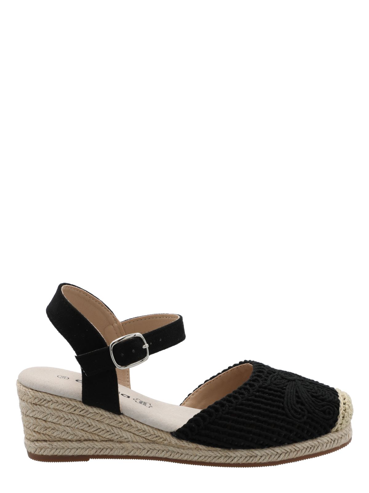 Alpargata Mujer Zanzibar Negro Azaleia