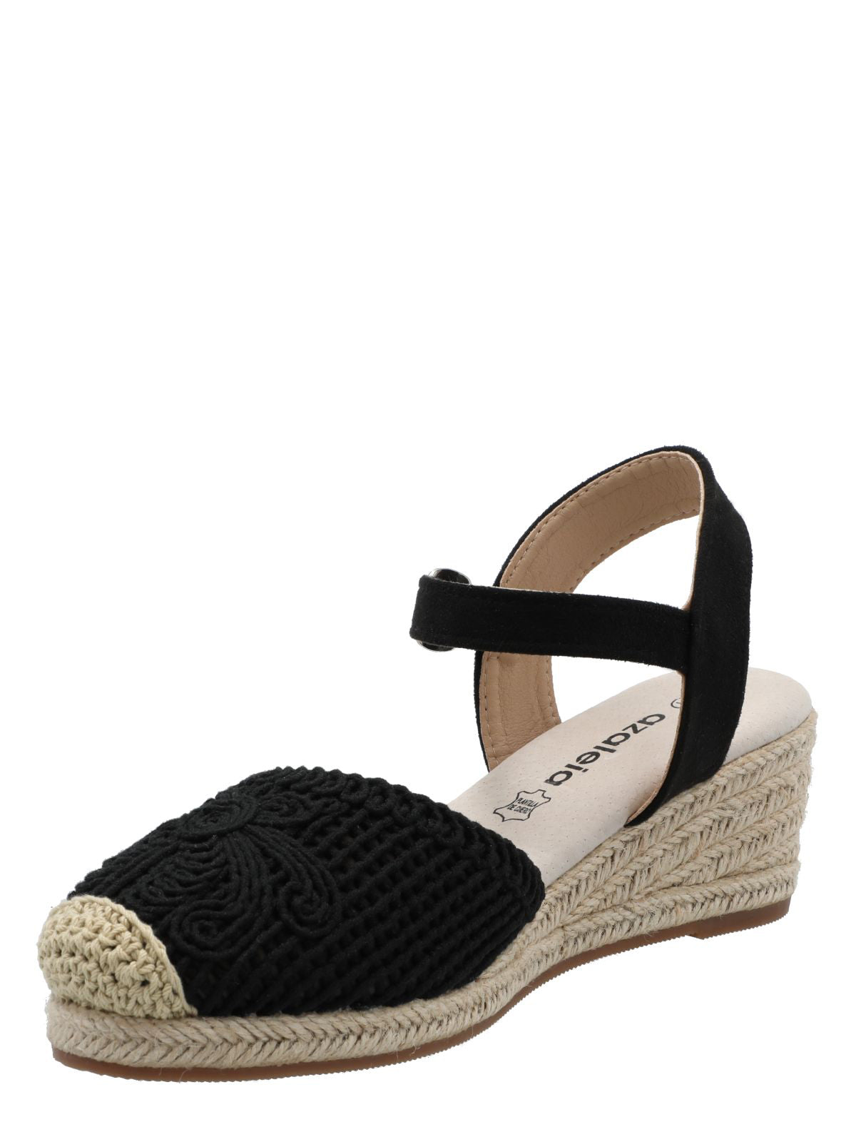 Alpargata Mujer Zanzibar Negro Azaleia