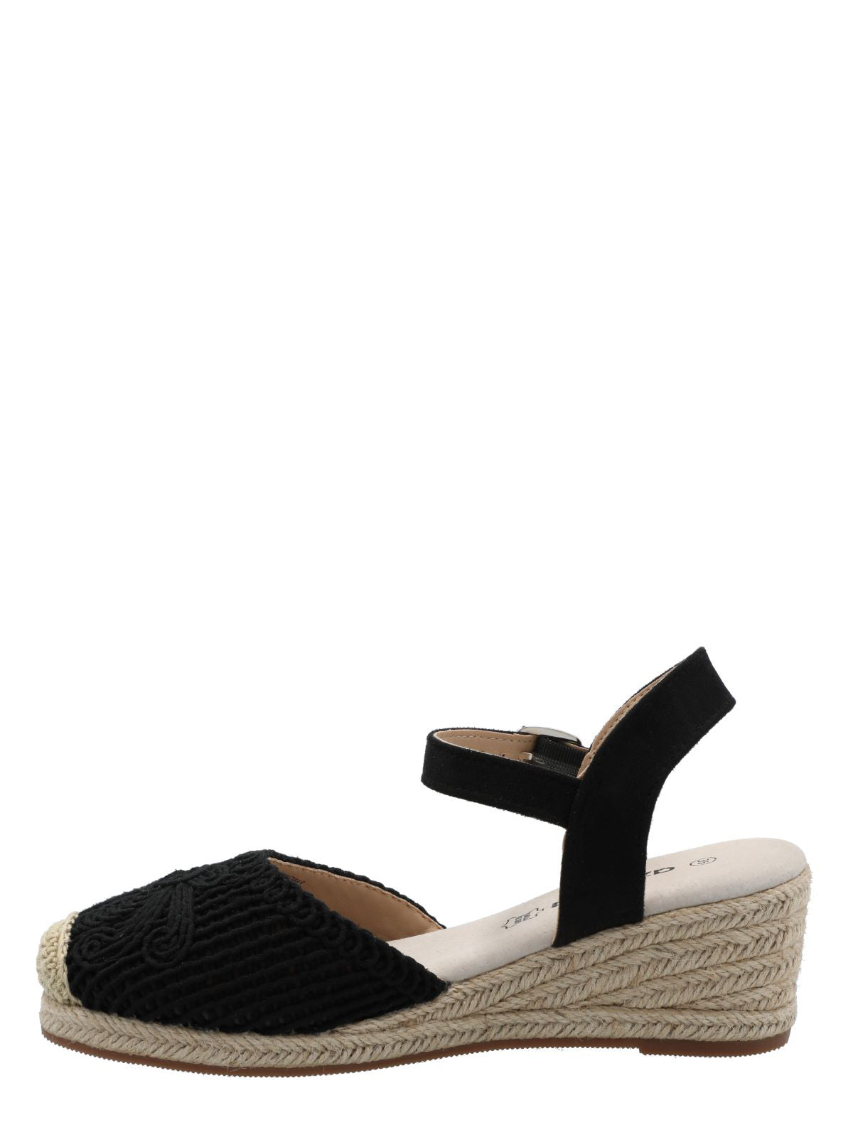 Alpargata Mujer Zanzibar Negro Azaleia