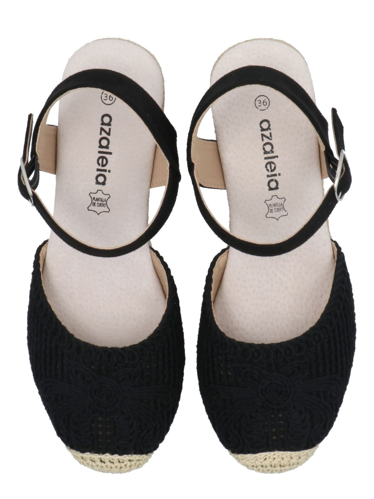 Alpargata Mujer Zanzibar Negro Azaleia
