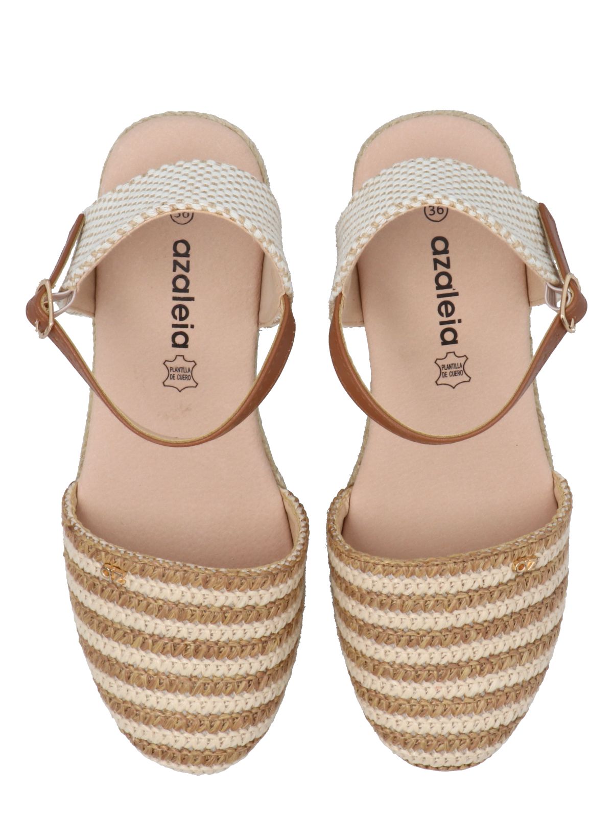 Alpargata Mujer Noosa Beige Azaleia