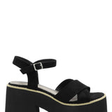 Sandalia Mujer Beyonce Negro Azaleia