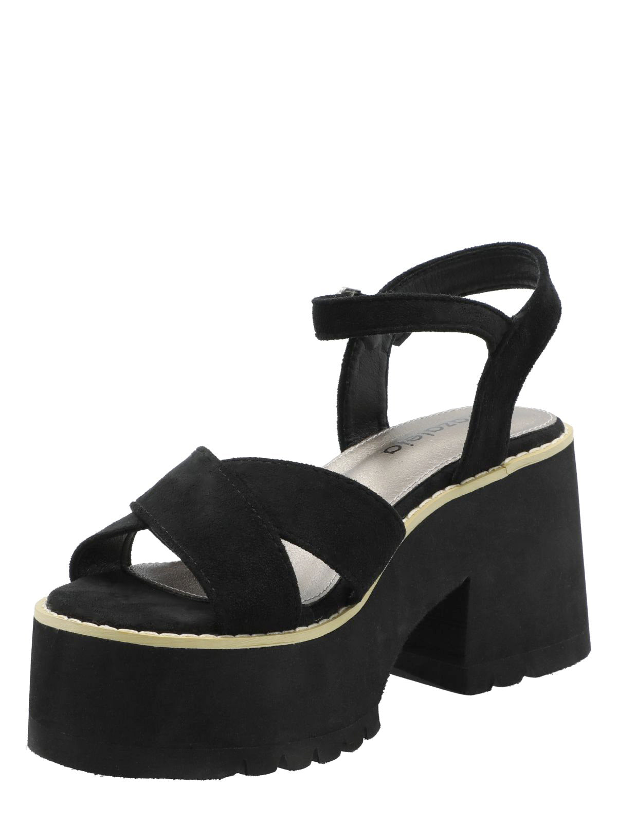 Sandalia Mujer Beyonce Negro Azaleia