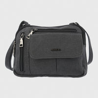 Cartera Mujer Beppo Cross Negro Azaleia
