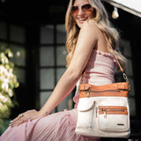 Cartera Mujer Gianna Cross Blanco Azaleia