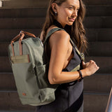 Mochila Mujer Emuna Backpack Verde Azaleia