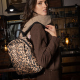 Cartera Mochila Mujer Iman Backbag Café Azaleia