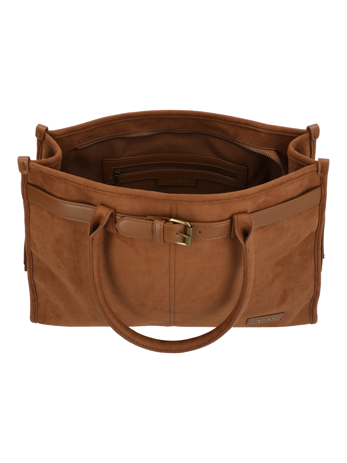 Cartera Mujer Nina Tote Café Azaleia