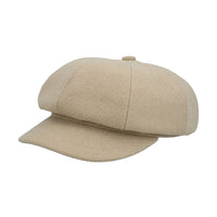 Boina Textil Mujer Cavalier Beret Beige/Crudo Azaleia