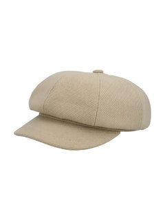 Boina Textil Mujer Cavalier Beret Beige/Crudo Azaleia