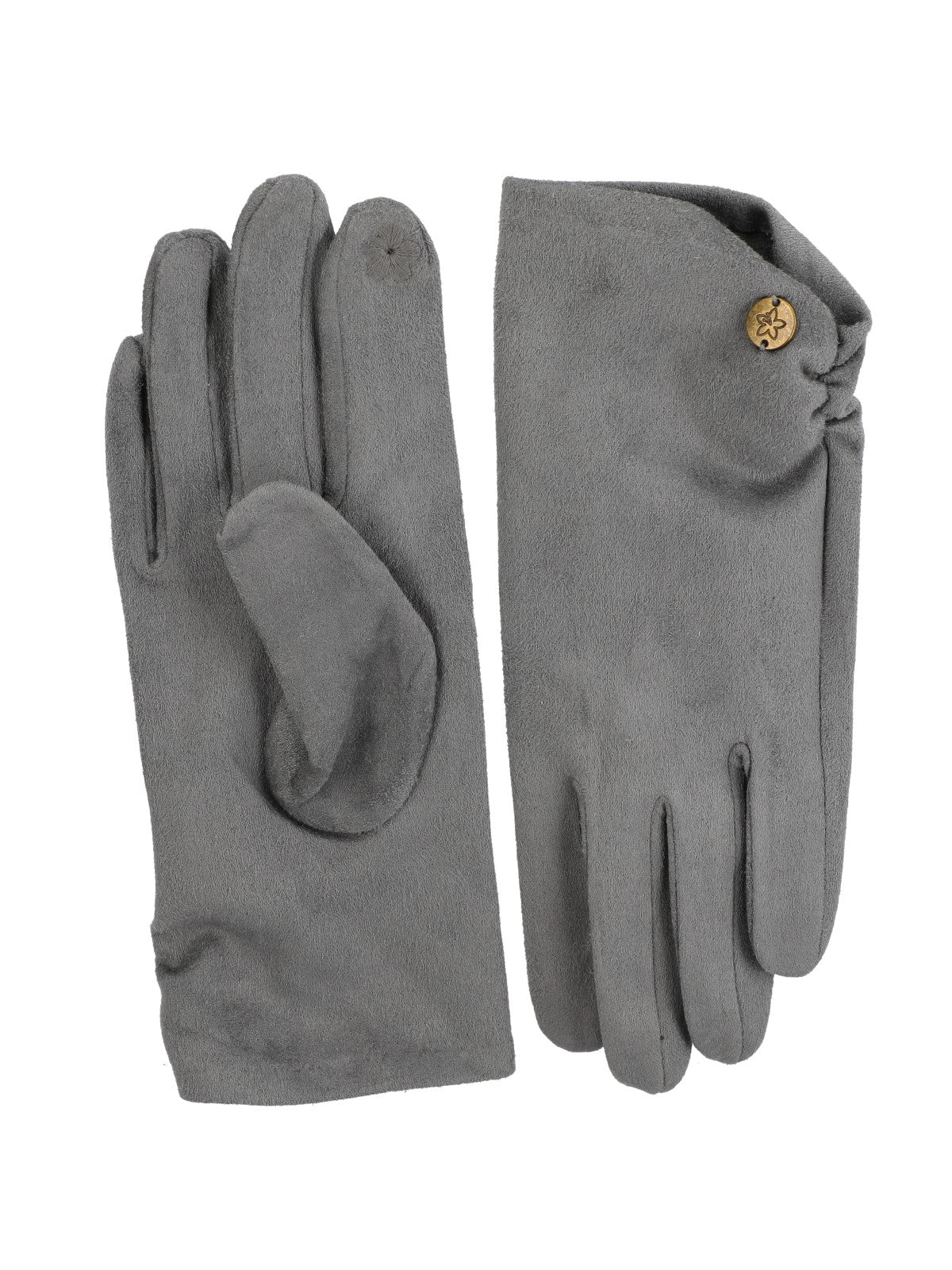Guantes Mujer Pleat Glove Negro Azaleia
