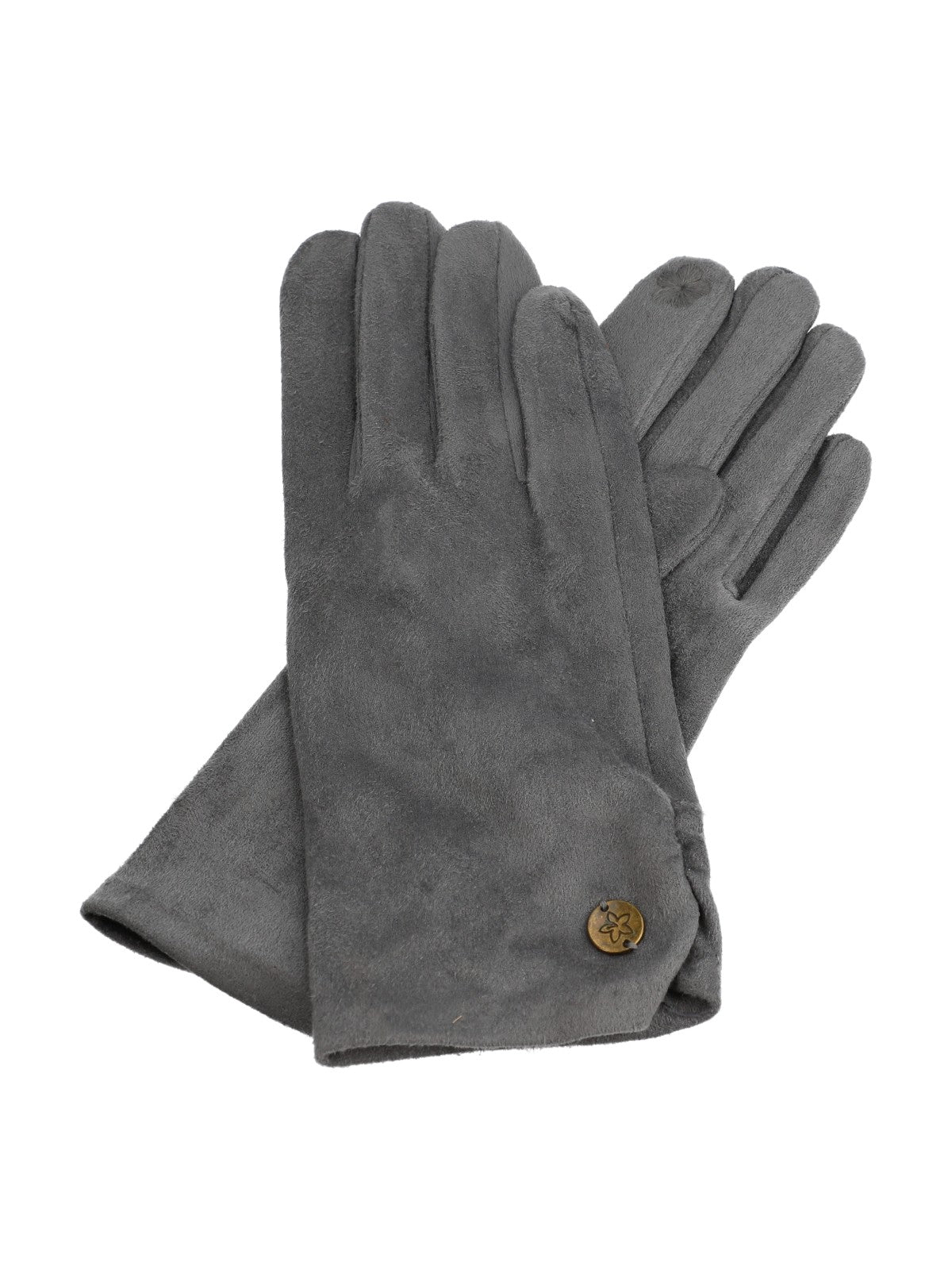 Guantes Mujer Pleat Glove Negro Azaleia