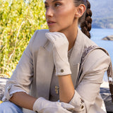 Guantes Mujer Stitch Glove Café Azaleia