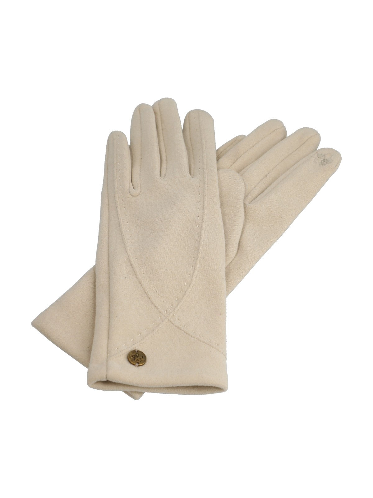 Guantes Mujer Stitch Glove Café Azaleia