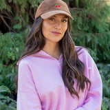 Jockey Cotelé Mujer Dolly Cap Café Azaleia