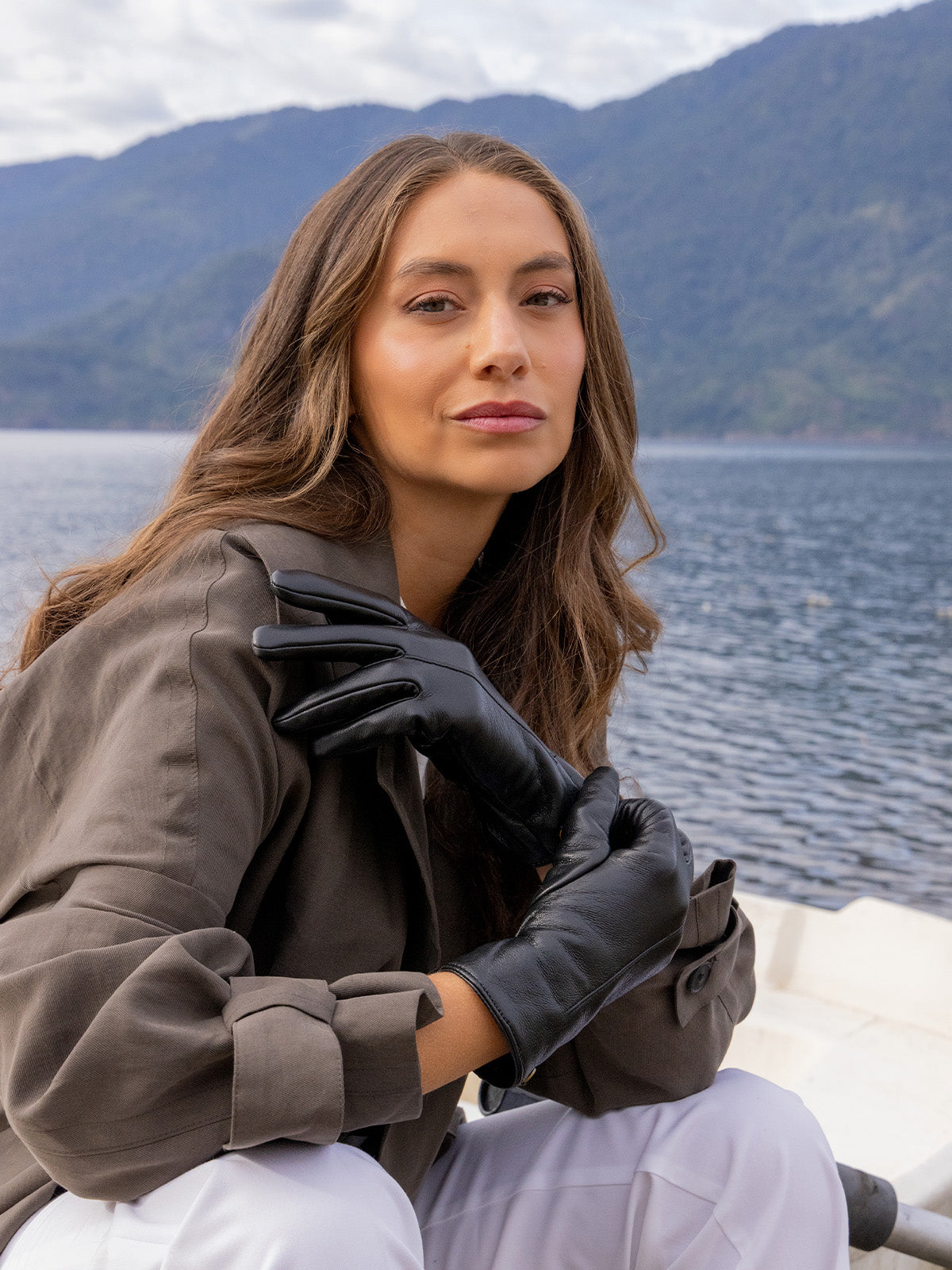 Guantes Mujer Immi Glove Negro Azaleia