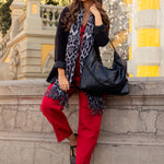 Bufanda Mujer Kenya Scarf Negro Azaleia